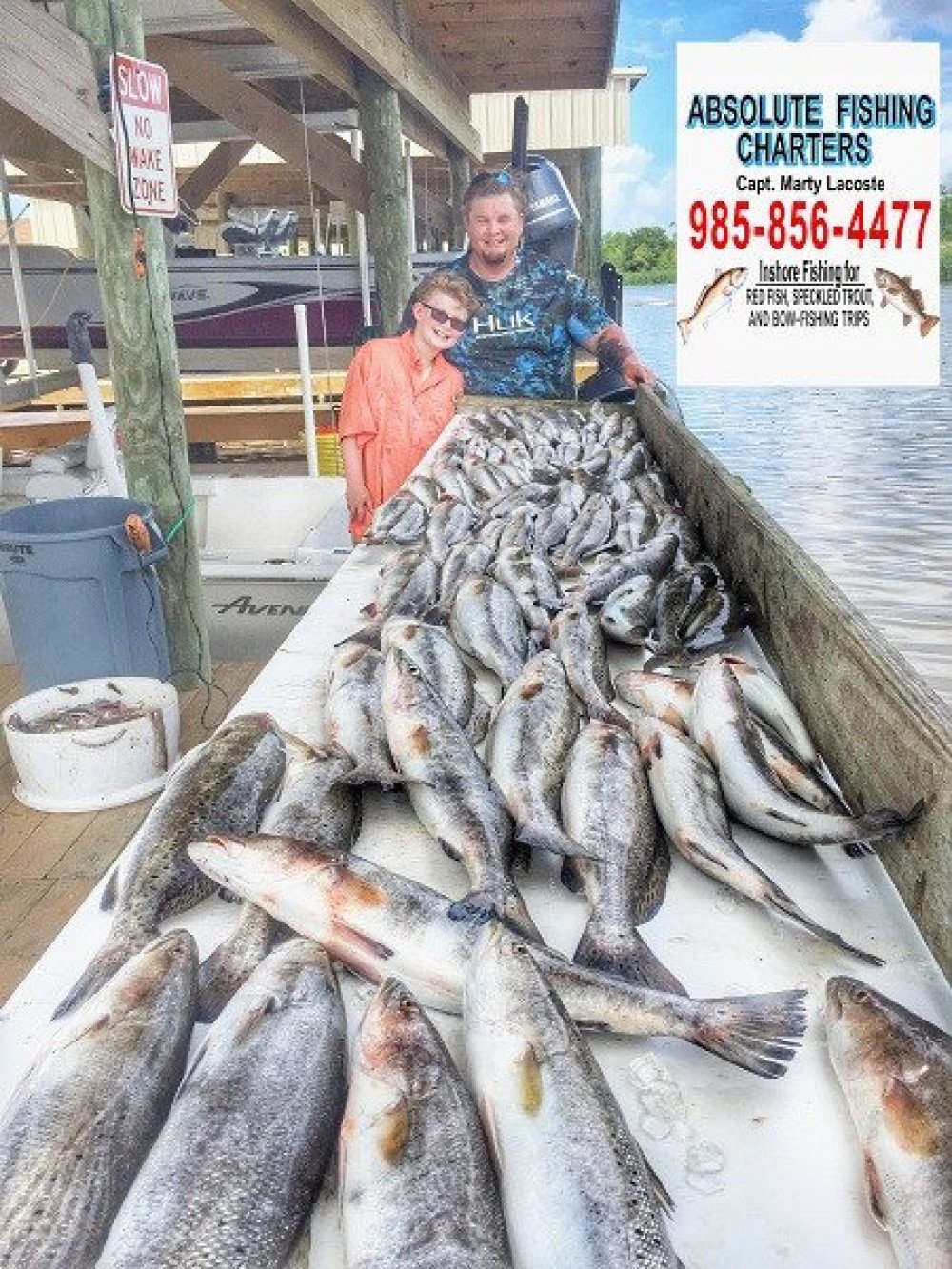 Trout Slam Louisiana Charter Boat Association